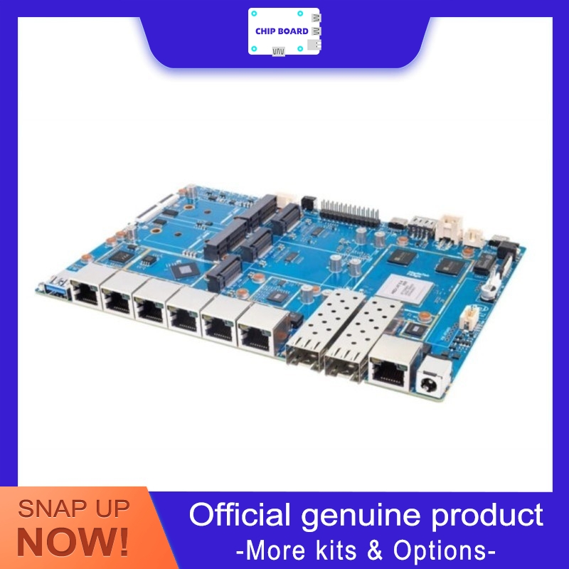 Bananapi Bpi R4 Wifi 7 - Placa Banana Pi BPI-R4 Pro com