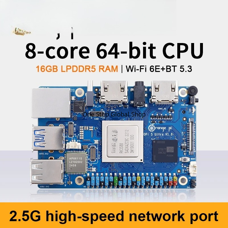 Pi 5 Ultra 16GB RAM RK3588 DDR - Rk3588 Mini Pc Board avaliação e preço