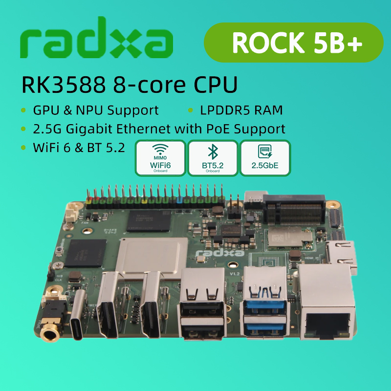 Radxa ROCK 5B + Rockchip RK358 - Radxa Rock 5B 16Gb avaliação e preço