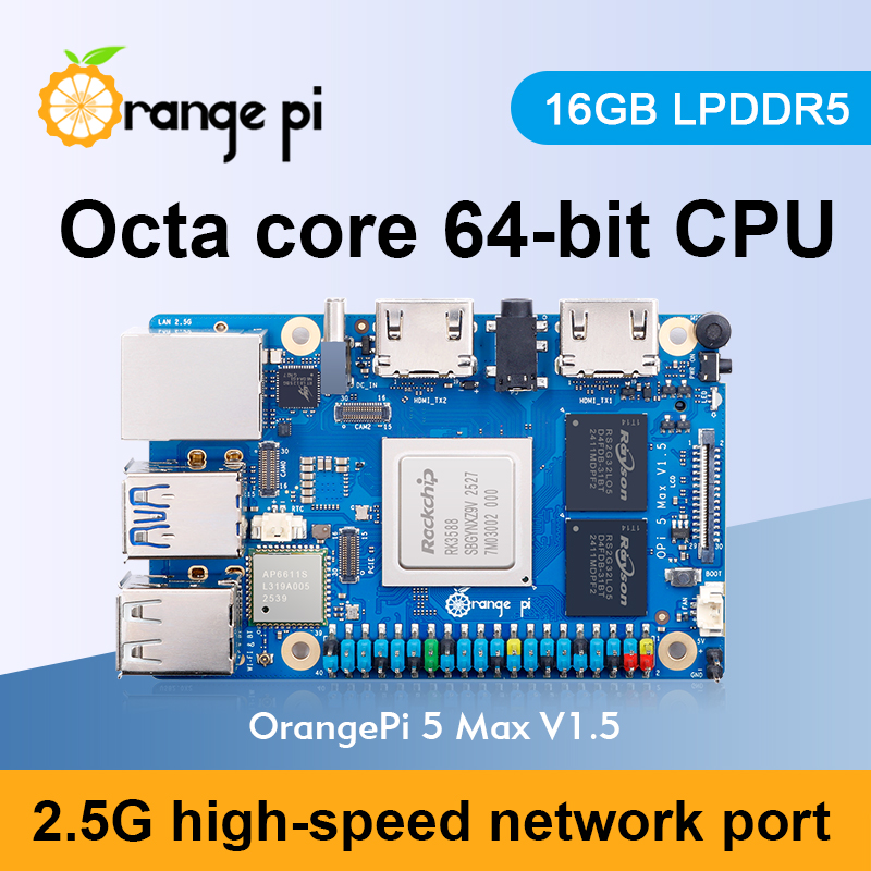 AvaCore Orange Pi 5 Max 16GB V - Rk3588 Mini Pc Board avaliação e preço