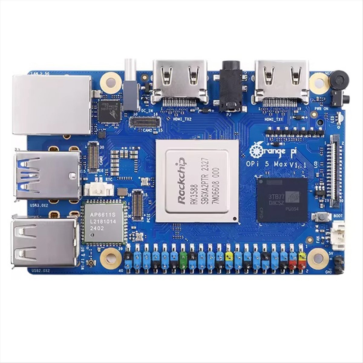 (ABGQ) Placa de Desenvolviment - Orange Pi 5 Max Rk3588 avaliação e preço